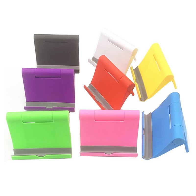 Smartphone Stand, Tabletop Stand, Height Adjustable, Smartphone Holder, Foldable, Anti-Slip,