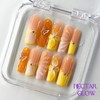 NailPhoria｜SURPRISE DEAL Collections (70 Styles) acrylic press nails:_Nectar Glow_S