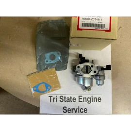 Honda Genuine OEM Honda 16100-Z0T-911 Carburetor w/gsk GX160 GX160RT1 GX160T1 GX160UT1