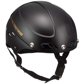 TNK Industrial 51081 Speedpit STR Z Half Helmet, Half Mud Black, One Size Fits All