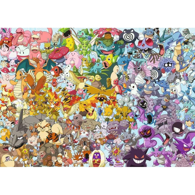 Ravensburger Pokémon 1000 Piece Challenge Jigsaw Puzzle for Adults and