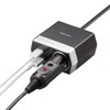 Sanwa Supply CAR-CHR82CPD Car Charger with Socket (USB PD20W, Type-C