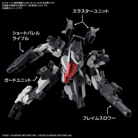 HG Boundary Fighter Weapon Set 7 1/72 Scale Color-coded Plastic Model