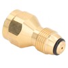 Propane Tank Refill Adapter 1LB Solid Brass Universal Mini for