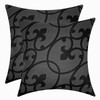 Set of 2 Luxton Lyde Grey Cushion Covers Home Decor