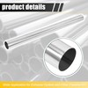 X AUTOHAUX 2pcs Straight 2.25" OD 30" Length DIY Custom