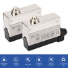 2 Pcs Micro Limit Switch 600OF 100RF 2PT 0.8OT 0.8MD