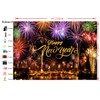 Dudaacvt 7x5ft Happy New Year 2025 Backdrop New Year Banner