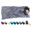BROWINT Silk Sleeping Bag Liner, Silk Sleep Sack, Extra Wide