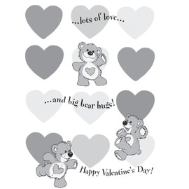 Suzy's Valentines Card Collection Stationery, Boof Wishing You. Valentine's Card - 10863
