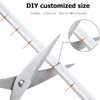 Maxlaxer Orange Neon LED strip light,5M 12V waterproof neon light