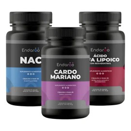 Detox Natural  Cardo Mariano, Nac Y Ácido Alfa Lipoico                                                                                                