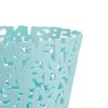 Balvi Letters Waste Paper Basket Turquoise Colour Paper Basket Original