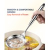 Fine Mesh Strainer - Oil Strainer Spoon for Bacon Grease