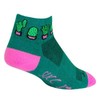 SockGuy Unisex Succ It Up 1in Ankle Athletic Cycling/Running Socks,