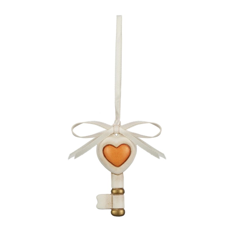 THUN - Chiave con Cuore da Appendere - Bomboniera, Regalo