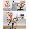 DecorLovee Fall Botanical Office Chair Covers Stretchable Computer Gaming Chair