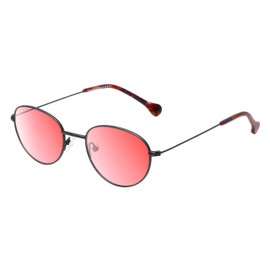 Calabria Taylor Round Pink Tint FL-41 Reading Glasses +0.00 Black Red Tortoise Women Blue Light Sensitivity FL41 Readers