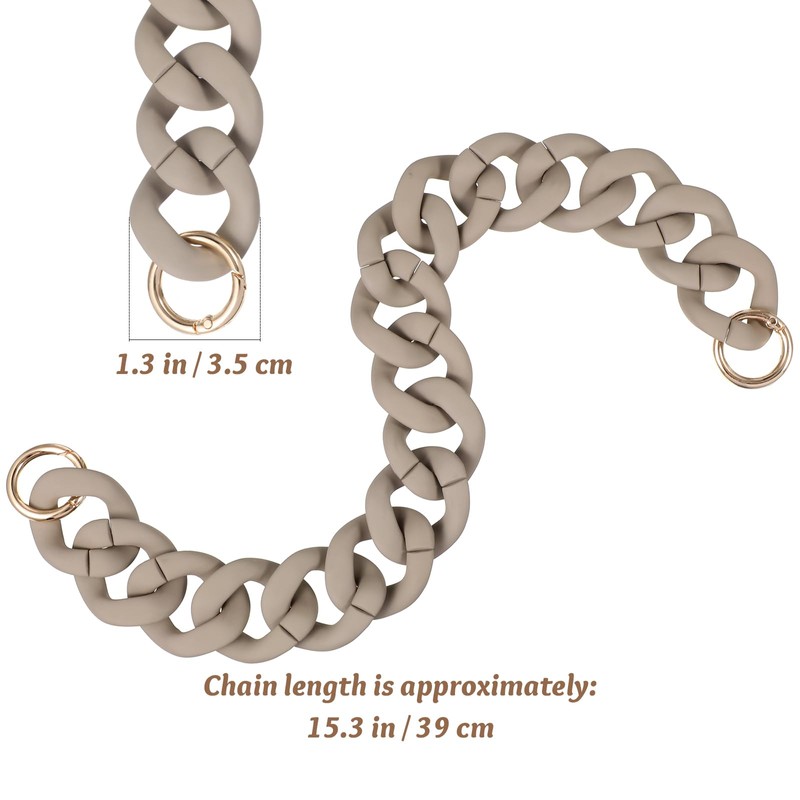 SEWOART Handbag Chain DIY Bag Chain for Handbags Shoulder Strap