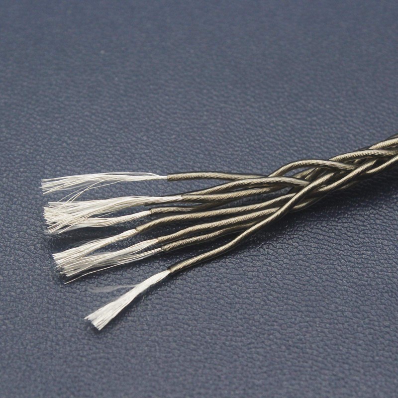 Youkamoo 8 Core Braided Earphone Replacement Upgrade Cable for ATH-LS50