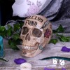 Nemesis Now Natural Bone Coloured Traditional, Tribal Tattoo Fund Skull,