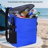 Insulated Leak Proof Cooler Backpack - Lightweight Foldable Cooler Bag