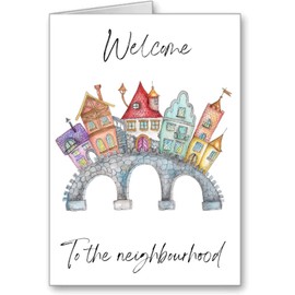 Neighbours NEW NEIGHBOURS Card New Home WELCOME TO THE NEIGHBOURHOOD