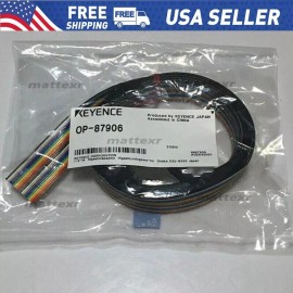 KEYENCE 1PC New Keyence OP-87906 I/O Ribbon Cable OP87906 In Box Brand new Free Shipping