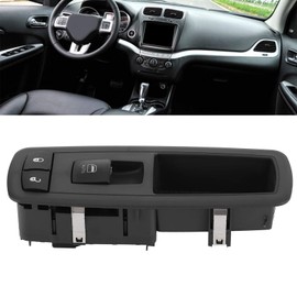 KIMISS - Interruptor Maestro de Ventana Delantera Derecha , Interruptor de Control de Ventana Eléctrica 4602544AG de Repuesto para Grand Caravan 2011-2014