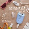Philips Depiladora Eléctrica Serie 4000 para Mujer Uso en Piernas