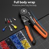 Crimping Tool Kit, Preciva Wire Crimper Plier Set, 0.08-6mm²/2000pcs Connectors