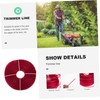 TOVINANNA Mowing Trimmer Rope Mower Line Versatile Trimmer String for