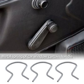 EMSea 8X Door Window Metal Clip Crank Retainer Roll Up Winder Handle Retaining Clip