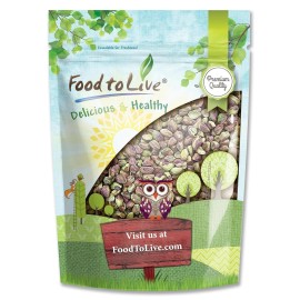 Food to Live No Shell Pistachios, 3 Pounds  Non-GMO Verified, Raw, Unsalted, Kernels,Sirtfo