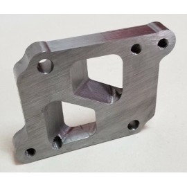 Custom Fab Shop EVO 5/6/7/8/9 TDO5 Turbo Flange Rotates Inlet 180 Degree for DSM Swap fits Talon