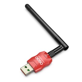 Class 1 Long Range Bluetooth Adapter 4.2 for Computer V3.0 EDR Support Windows 7(Fuchsia Red)