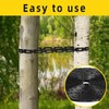 codree 50 FT Plastic Chain Lock Tree Tie-1/2 Inch Wide