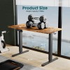 Standing Desk Adjustable Height 63 X 24 Inch Electric Computer
