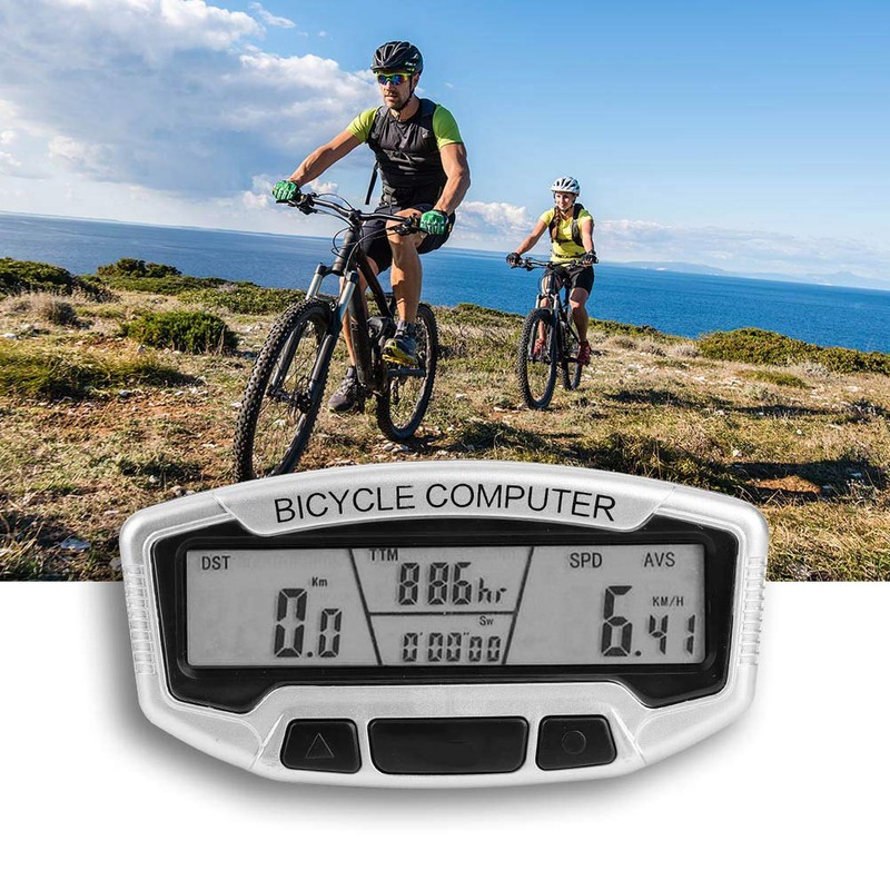 Topiky Bicycle Computer Waterproof Wired Bicycle Computer Odometer Outdoor Riding