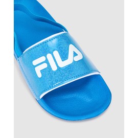 Fila Kid's Laviano Slide 2, Blue/White, 8 US Infant