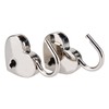 2 Pieces Small Heart Shaped Padlock with Key Mini Lock