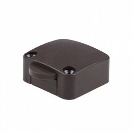 Door Contact Switch Cabinet Switch Contact Switch 2A 250V Chest Switch Door Switch for Furniture Door Furniture Switch Button Light Switch Brown