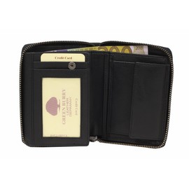 Greenburry Oily Tumbled Wallet Leather 10,5 cm
