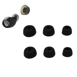 3 Paar Ersatz Ohrstöpsel für Jabra Elite 75t/ 65t/ Active/Sport Evolve, Silikon-Ohrstöpsel S/M/L, 1,38+1,23+1,02cm Ohrenschützer