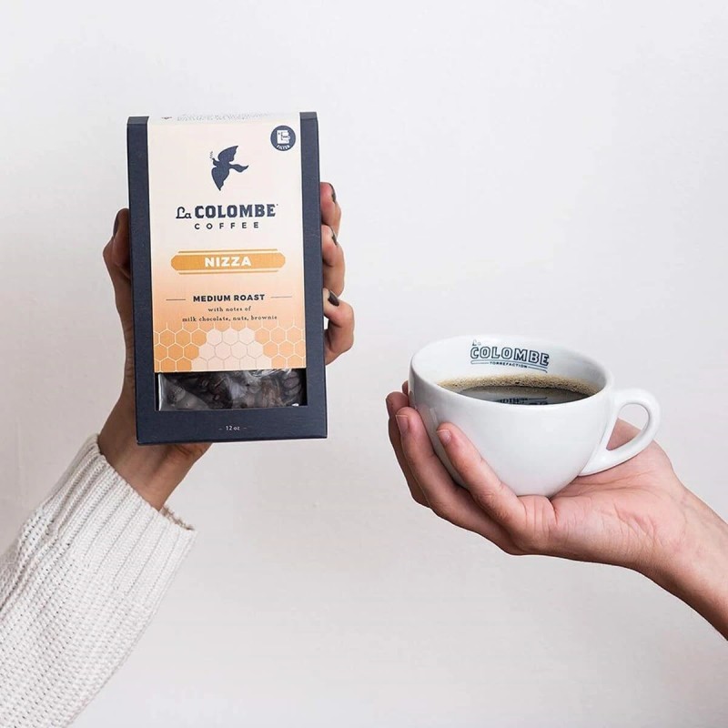 La Colombe Nizza Medium Roast Ground Coffee 12oz Chocolatey Nutty