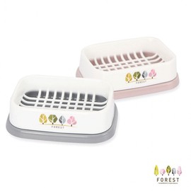 [WholesaleForYou]FOREST Square open soap stand gray 4ea