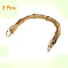 sourcing map 2 Pcs ABS Purse Handles 5" U-Shape Handbag