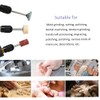 Domary 3.7V 1.2W Mini Electric Grinder Set Cordless Mini Handle