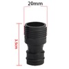 Pack of 2 Hose Connectors Garden Hose Coupling Nipple 1/2
