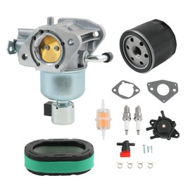 16-853-19S Carburetor Replacement For Kohler KT725 KT730 KT735 KT740 KT745, Include Fuel Filter, Air Filter, Oil Filter parts, Replace 32-853-67-S, 32-853-63S